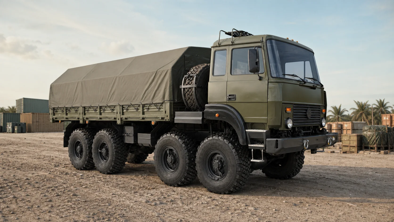 URAL 532301 8×8 CARGO 8×8 heavy all-terrain logistics, view 1 of 1