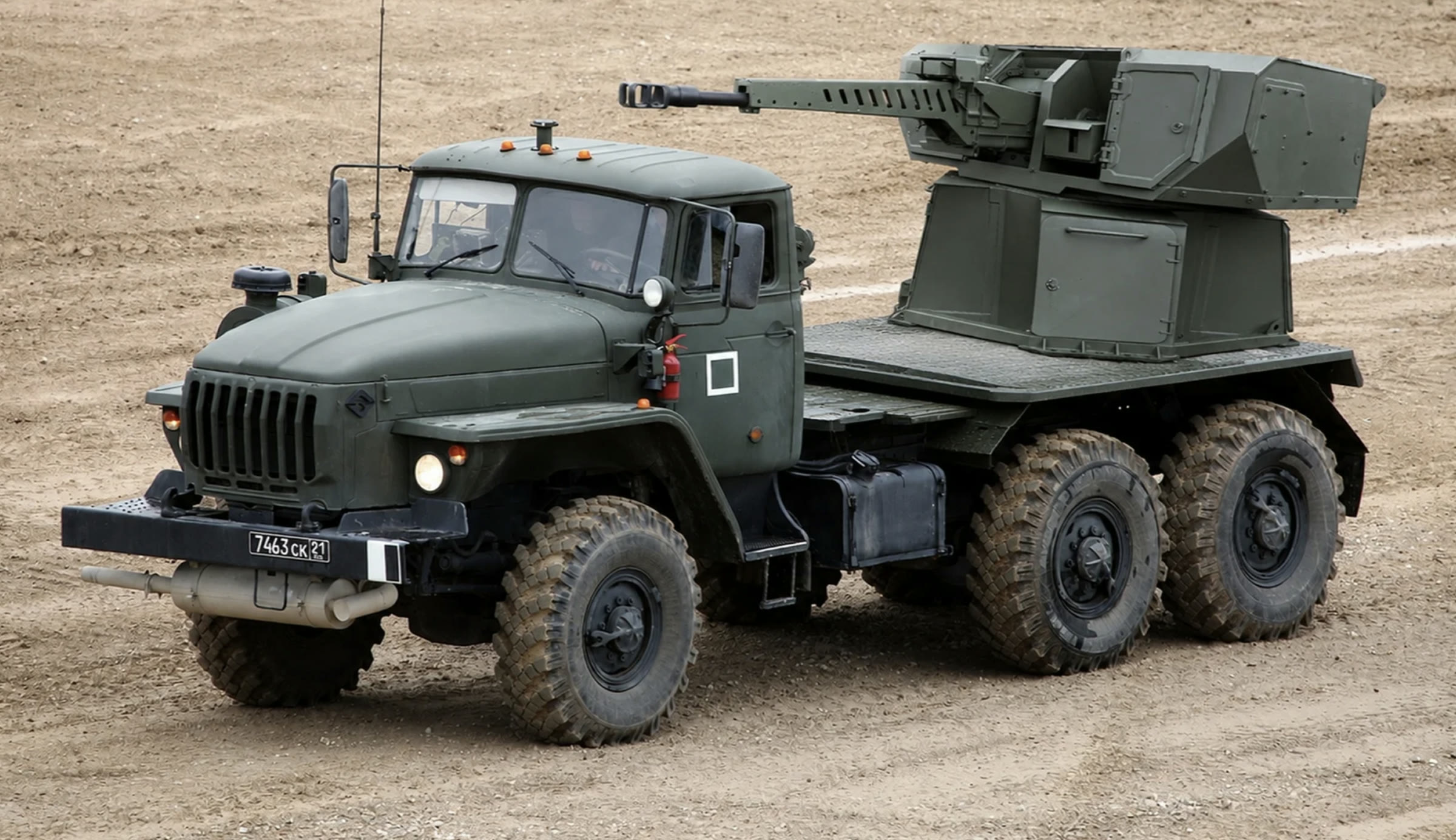 URAL SPECIAL MISSION 6×6 / 8×8 systems carrier, view 2 of 2