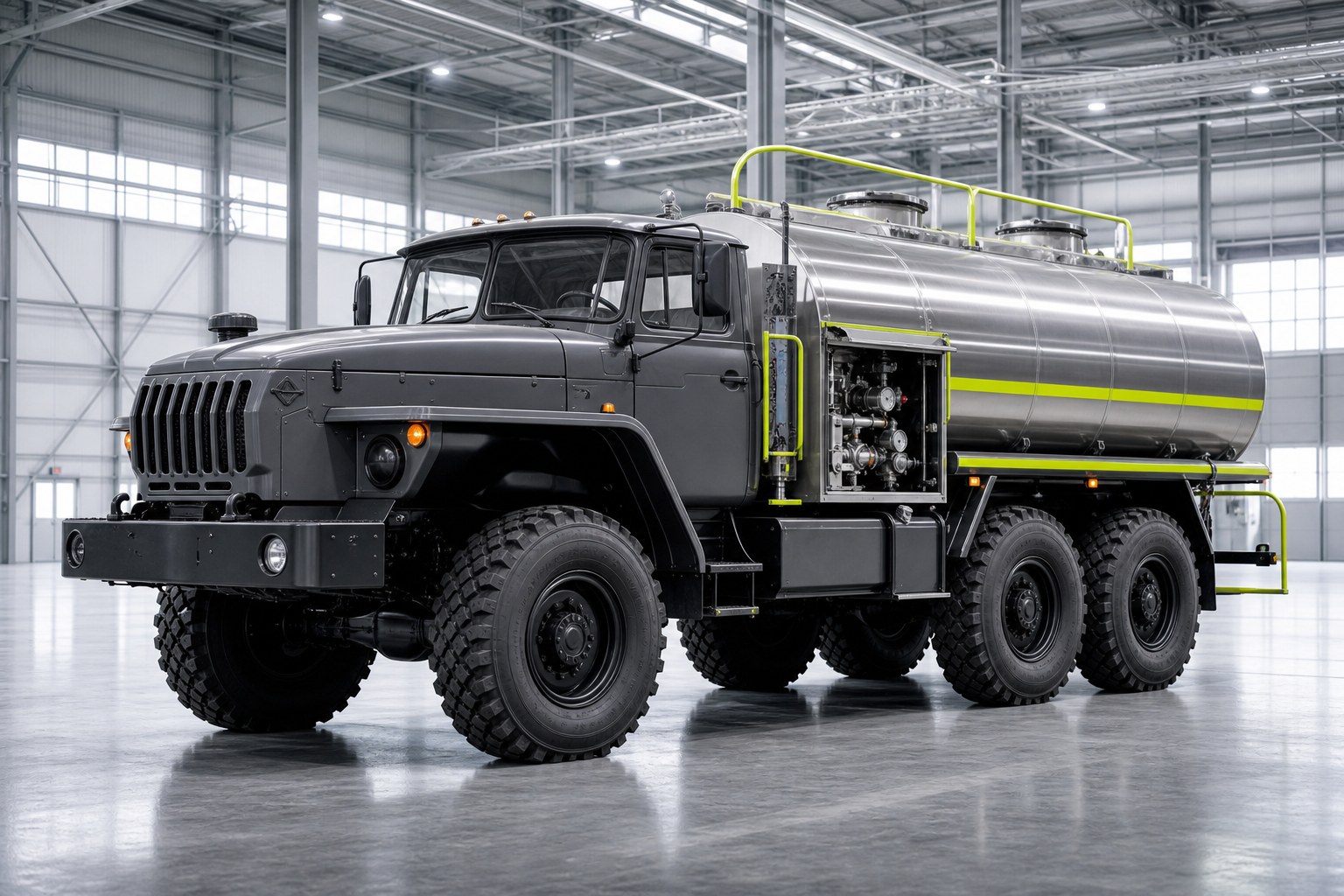 URAL WATER TANKER 6×6 water logistics, view 1 of 1