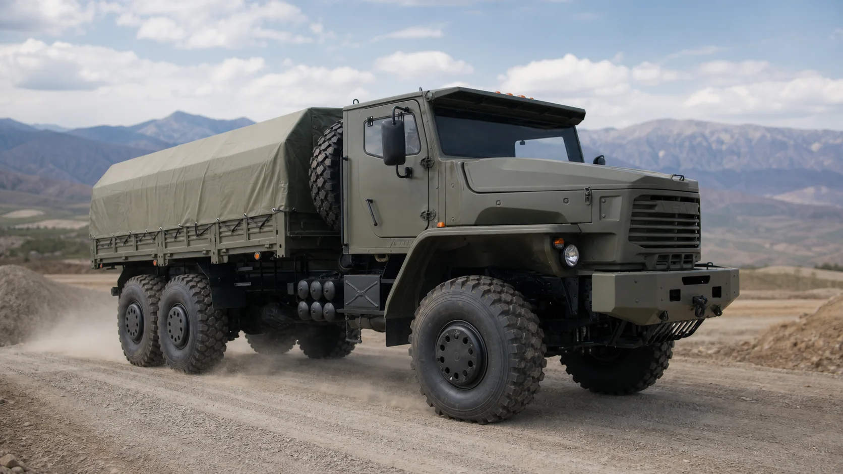TORNADO-U 63706 CARGO 6×6 heavy tactical logistics, view 1 of 1